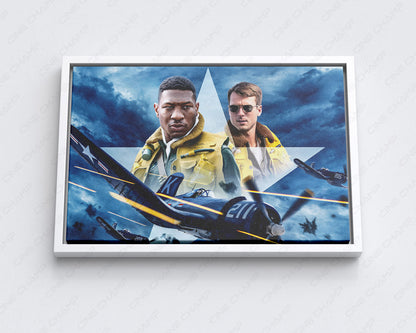 Fighter pilot movie wall decor