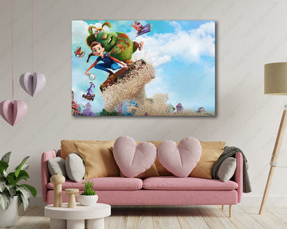 Finnick character canvas print
