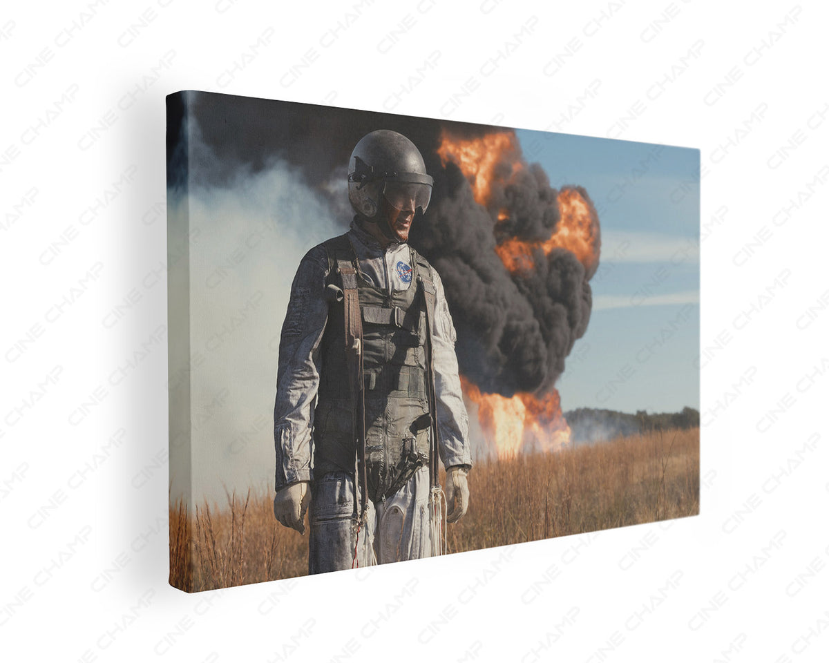 First Man Apollo 11 canvas print