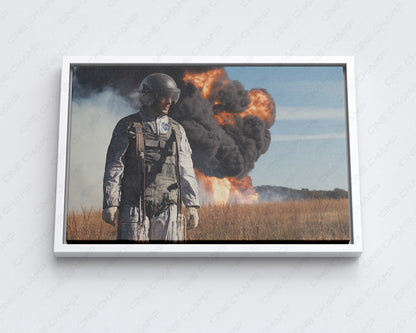 First Man artwork for space collectors