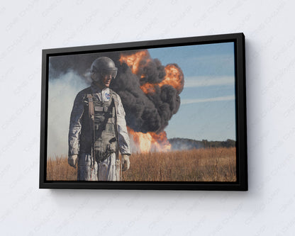 First Man cinematic space artwork