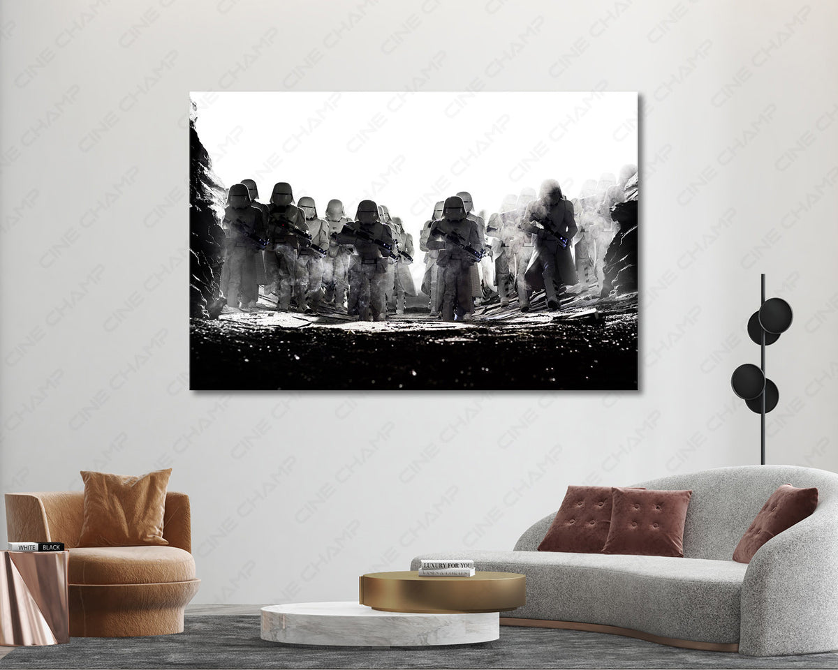First Order Snowtrooper Movie Artwork