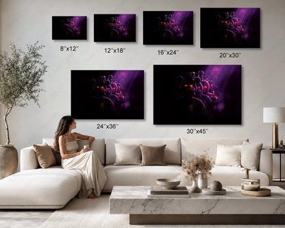 Five Nights at Freddy's Canvas Print Horror Movie Wall Art