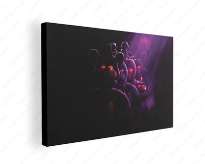 Five Nights at Freddy's Canvas Print Horror Movie Wall Art