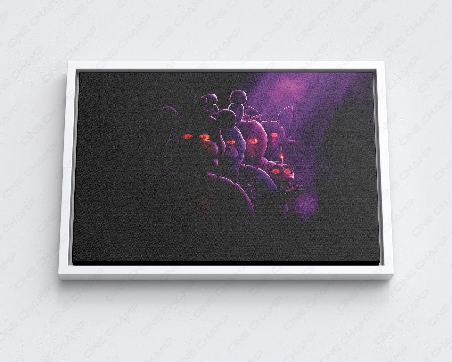 Five Nights at Freddy's Canvas Print Horror Movie Wall Art