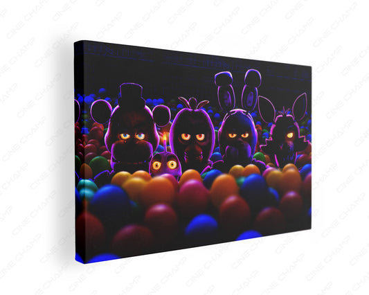 Five Nights at Freddy's FNAF canvas wall art