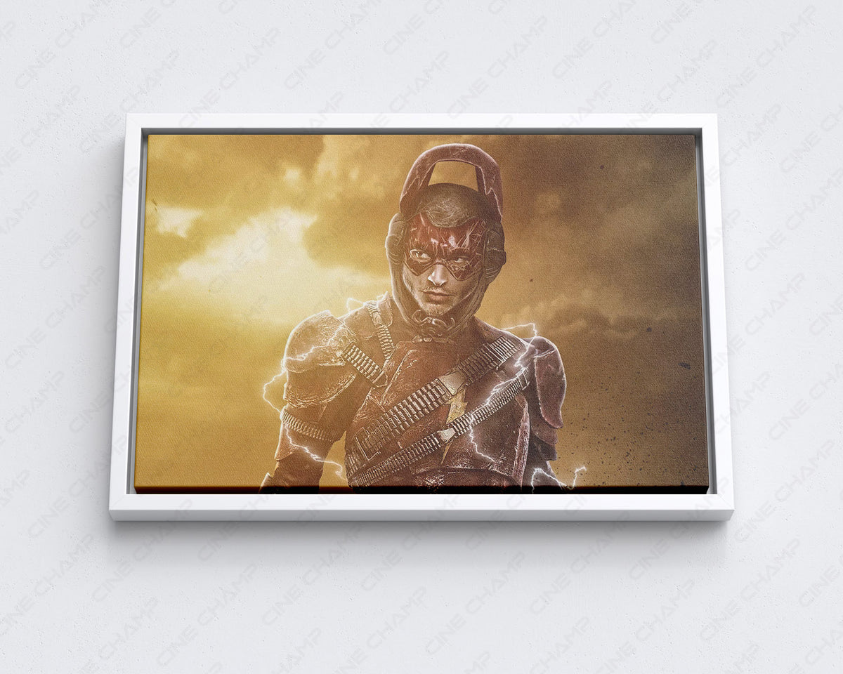 Flash DC superhero cinematic artwork