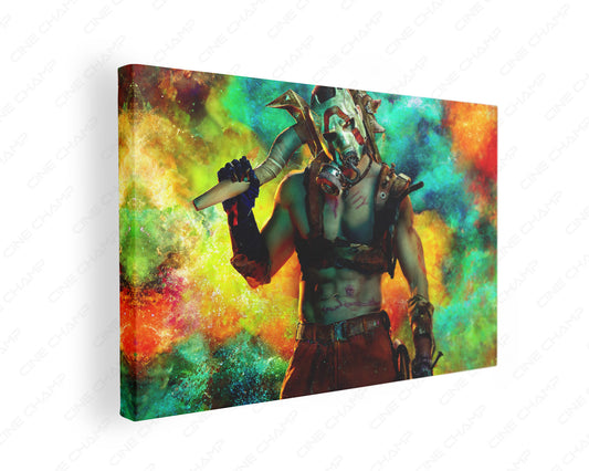 Florian Munteanu as Krieg Borderlands canvas wall art