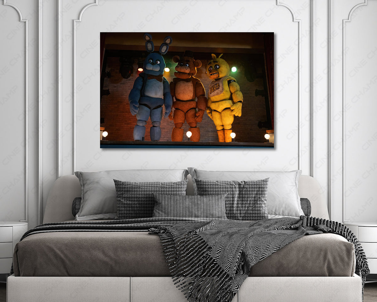 Freddy Fazbear gaming artwork
