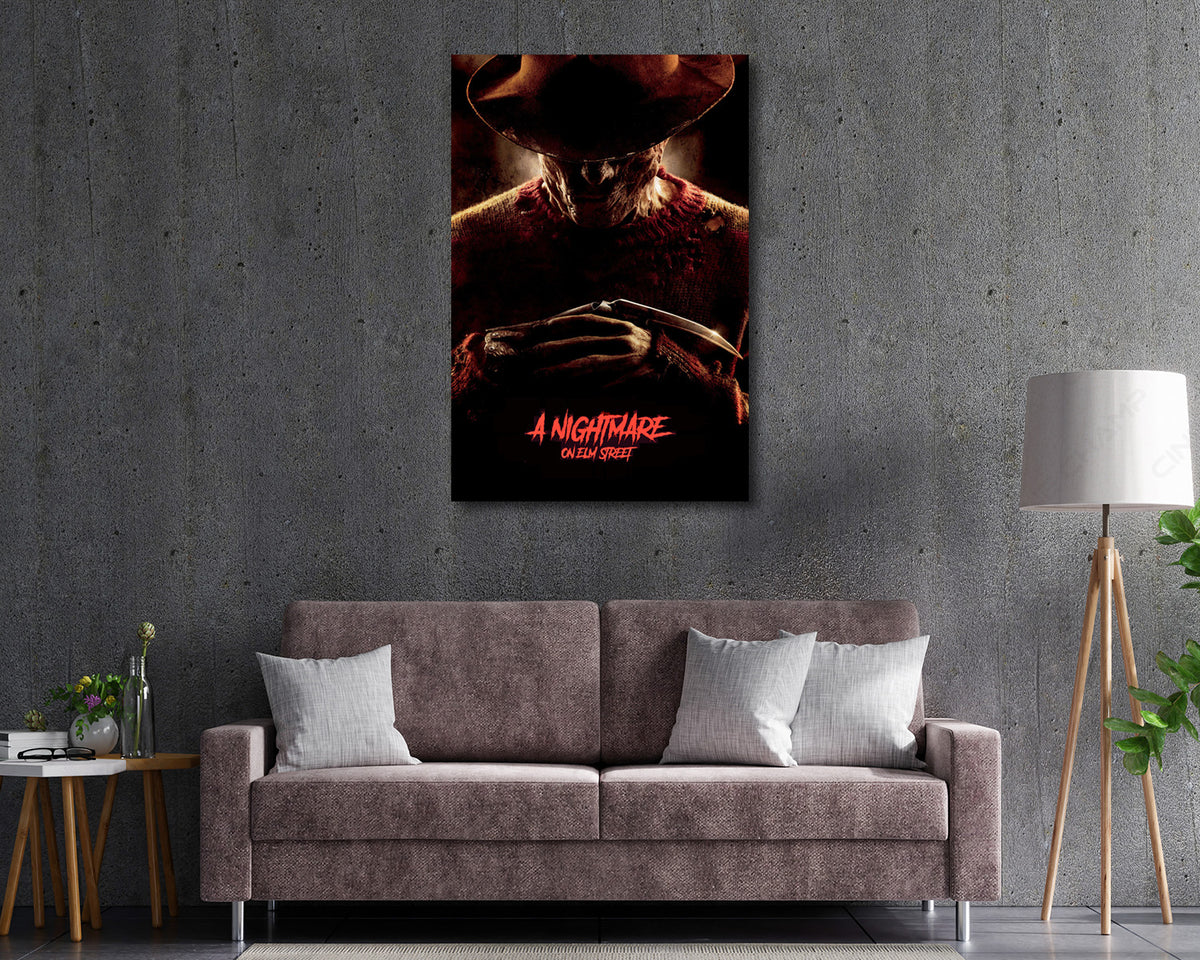 Freddy Krueger Canvas Poster