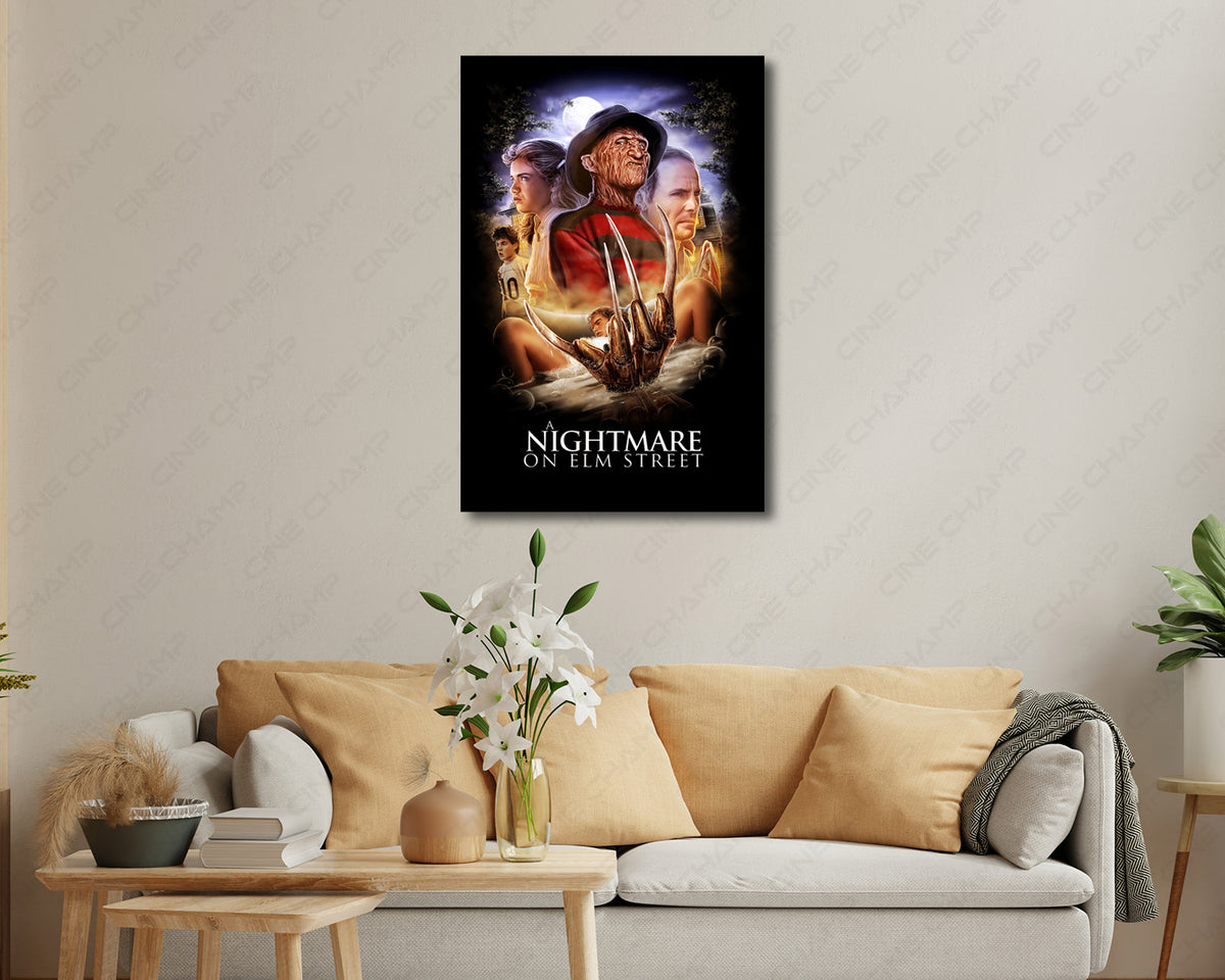 Freddy Krueger Classic Horror Wall Art