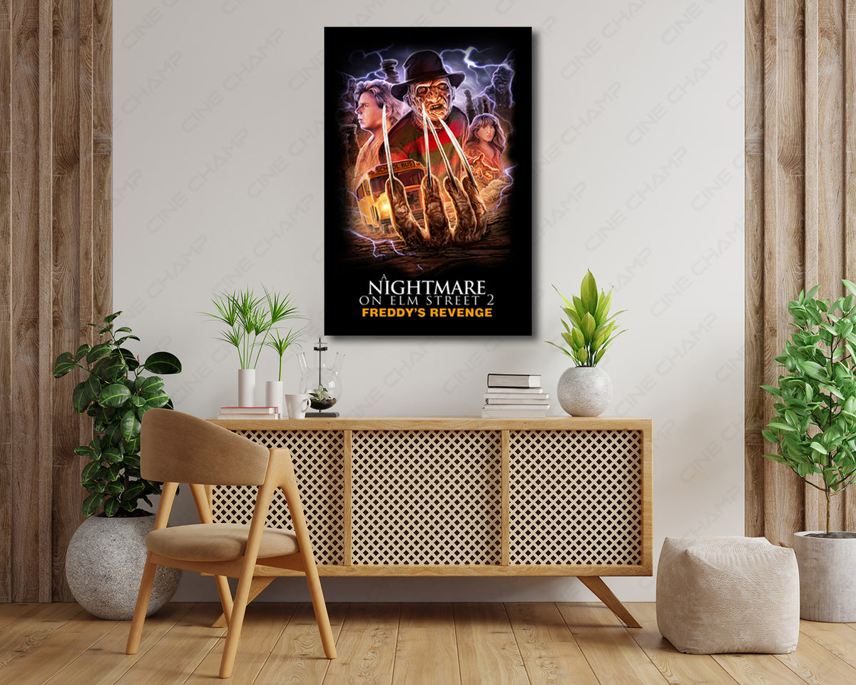 Freddy Krueger Halloween Horror Canvas