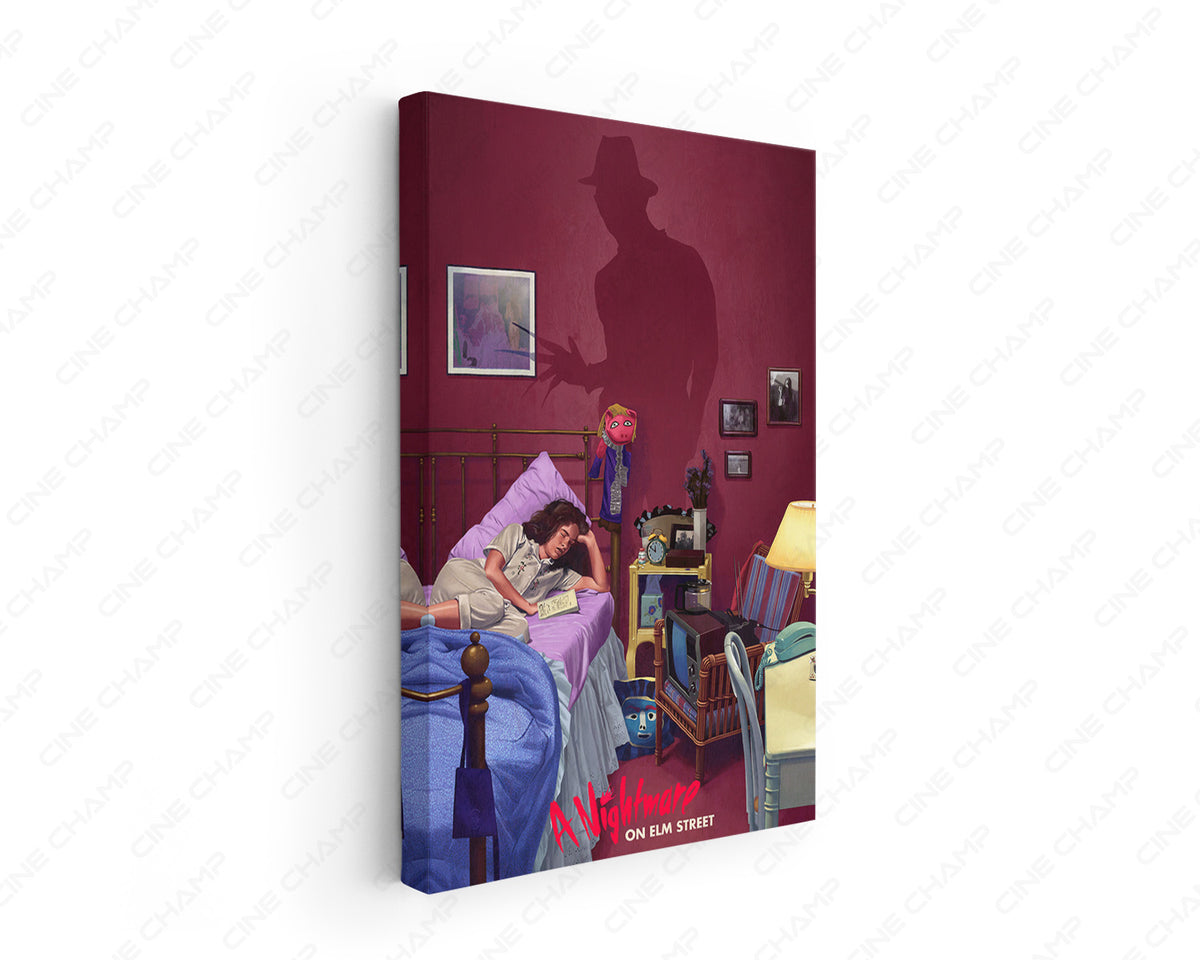 Freddy Krueger Horror Canvas Print