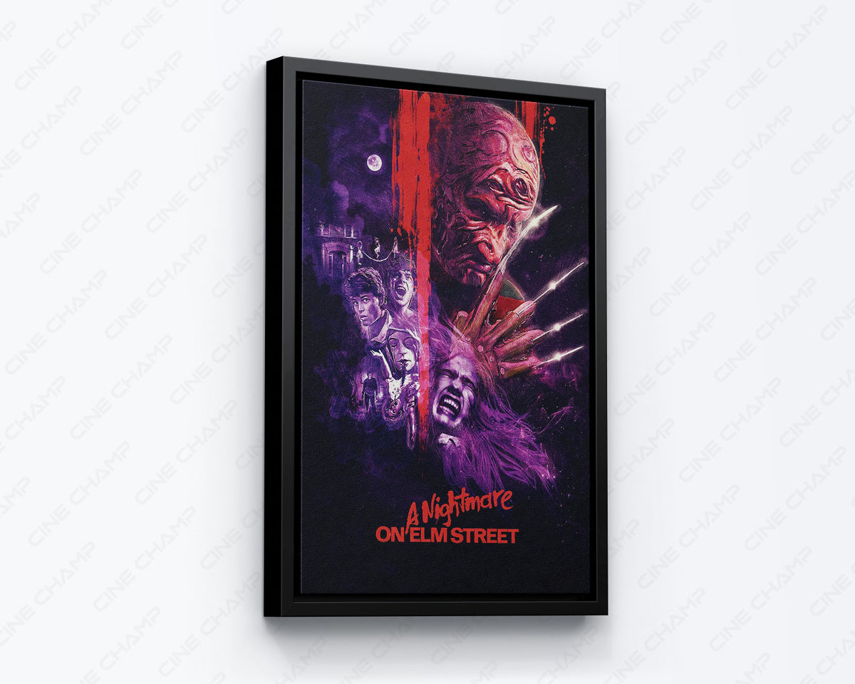 Freddy Krueger Horror Movie Wall Art