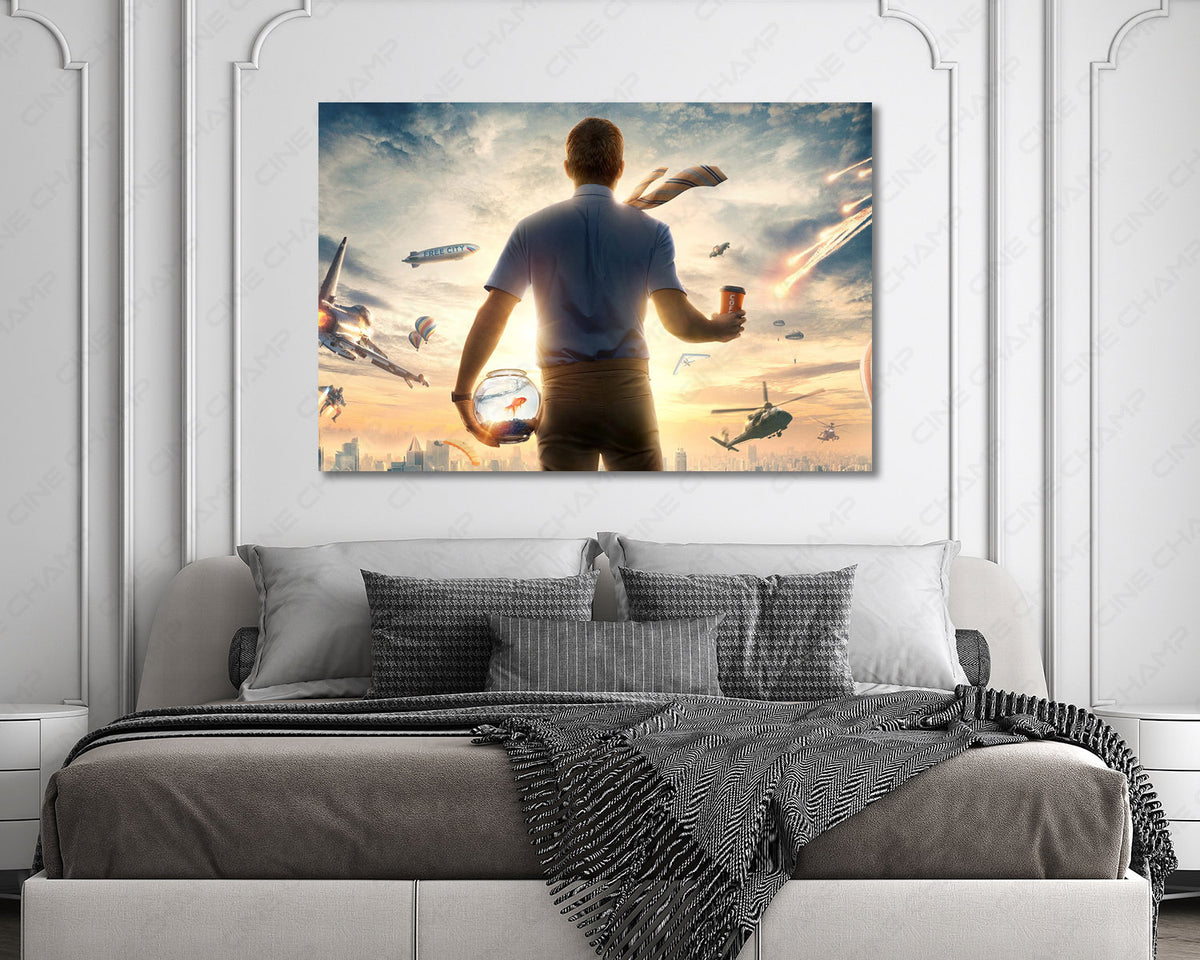 Free Guy movie canvas print
