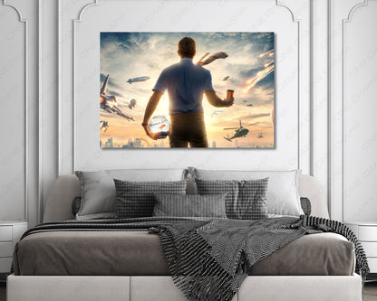 Free Guy movie canvas print