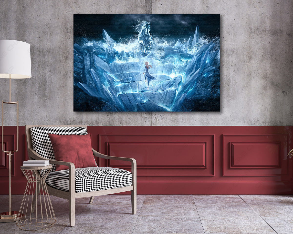 Frozen animated movie artwork