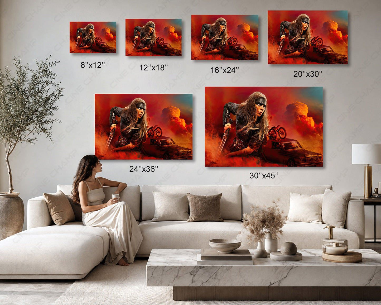 Furiosa A Mad Max Saga Canvas Print