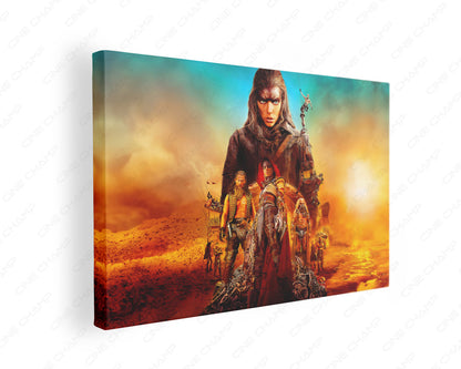 Furiosa action movie canvas print