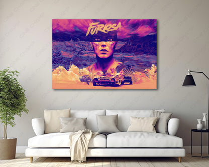 Furiosa cinematic wasteland artwork