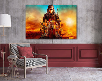 Furiosa wall art for home theater