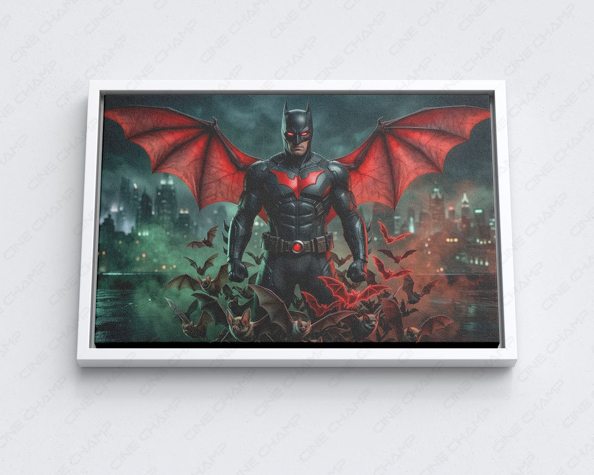 Future Batman Premium Canvas Print