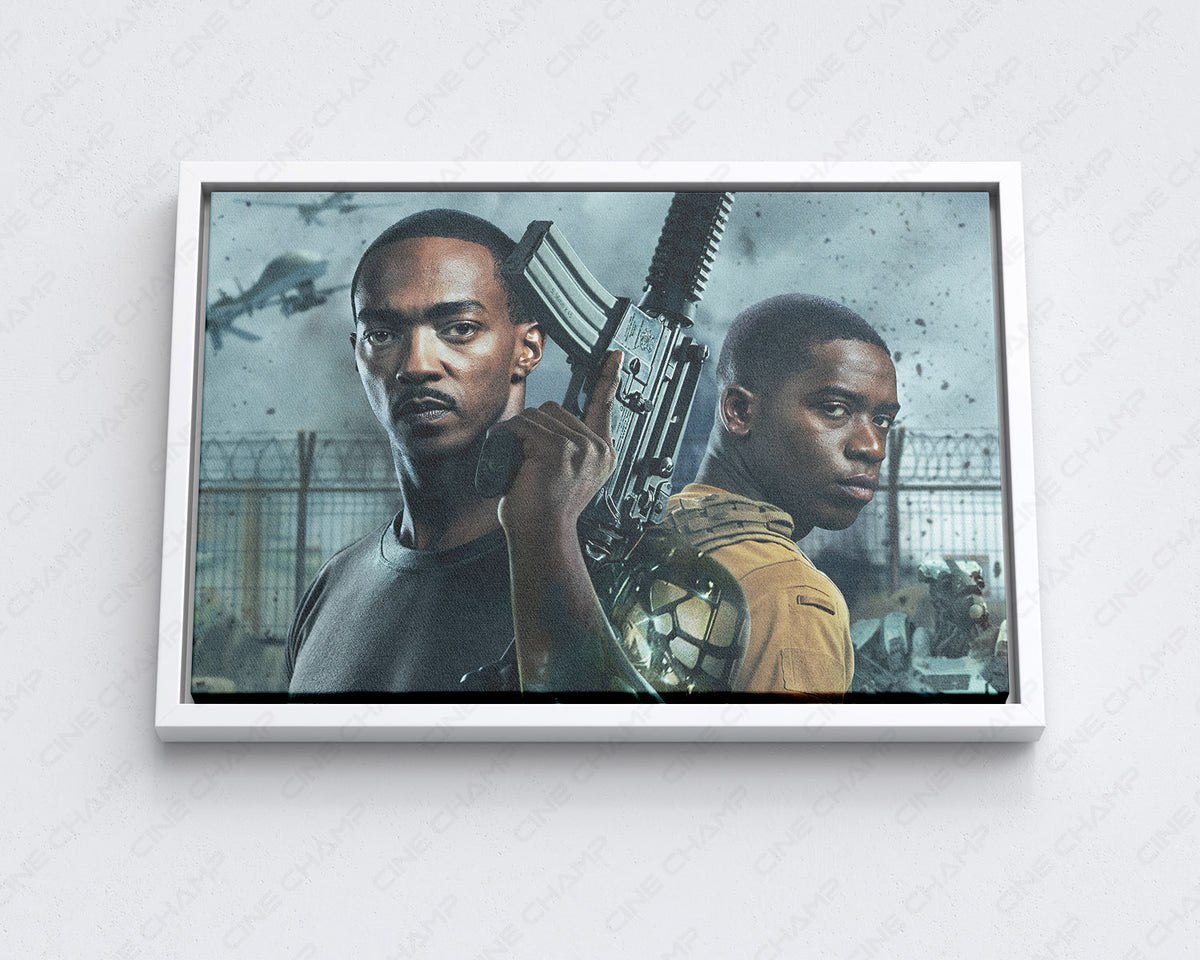 Futuristic Combat Movie Wall Art