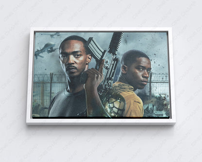 Futuristic Combat Movie Wall Art
