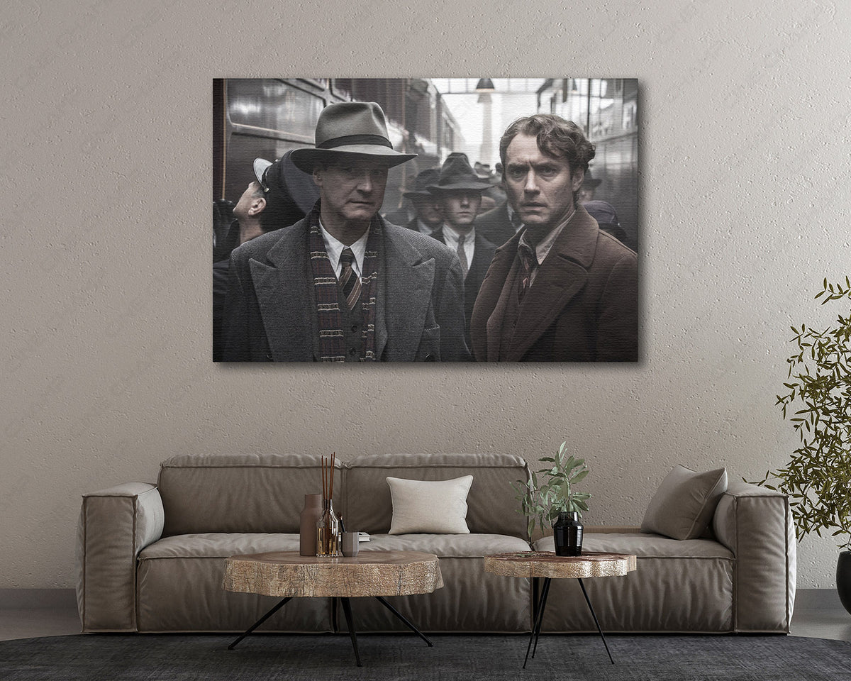 Genius inspirational canvas print