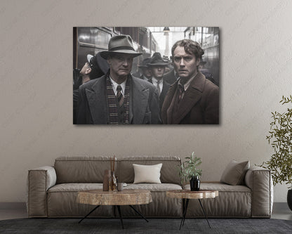 Genius inspirational canvas print