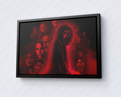 Ghostface Character Canvas Print