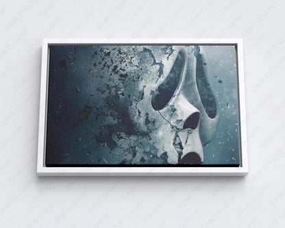Ghostface Horror Canvas Wall Art