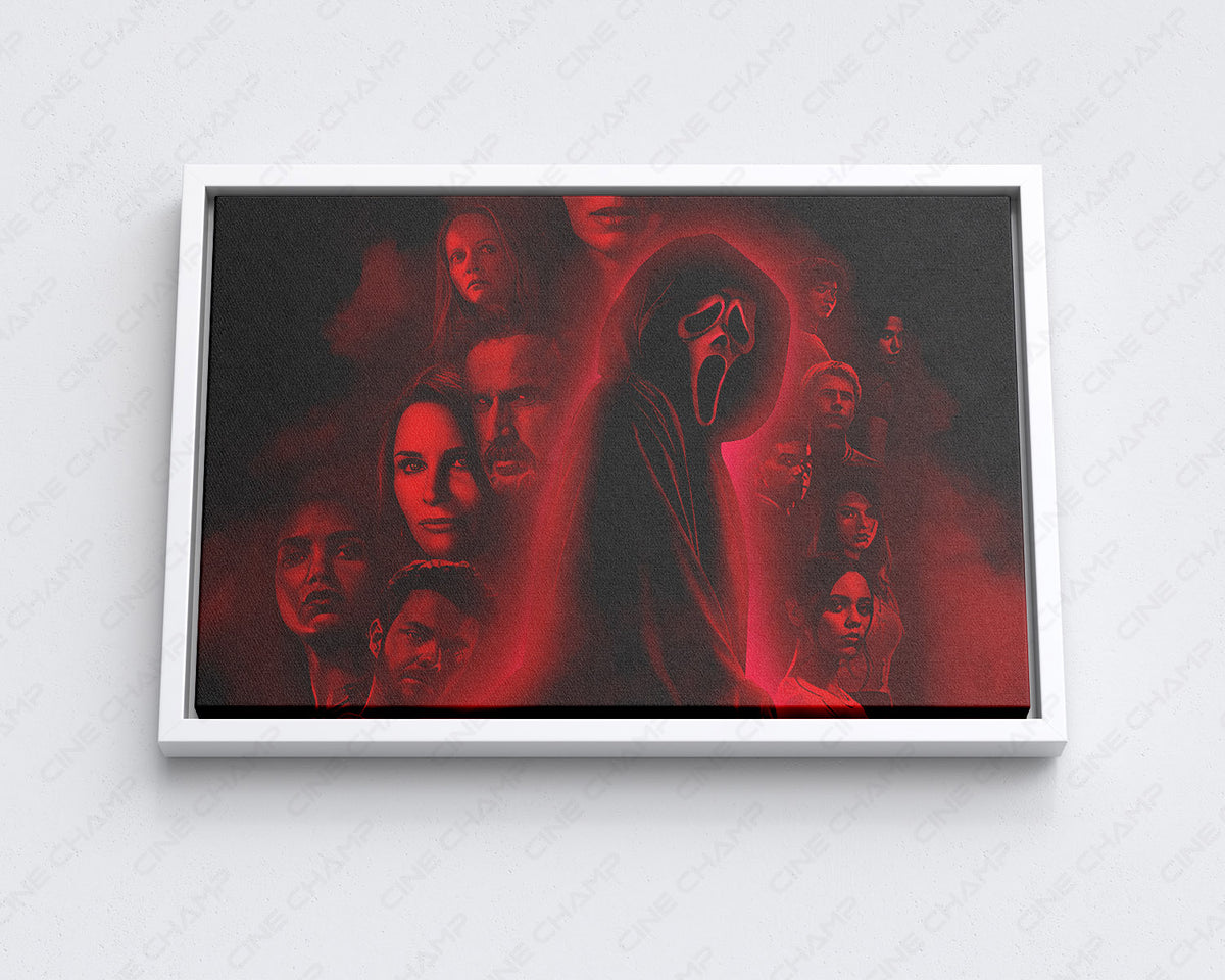 Ghostface Slasher Canvas Artwork