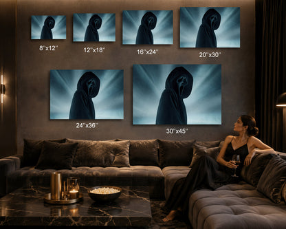 Ghostface Slasher Movie Wall Art