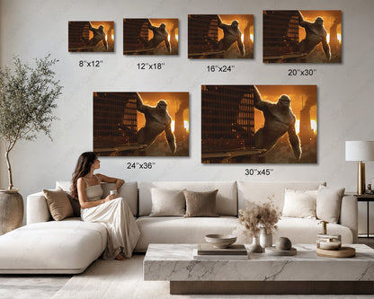 Giant Ape Cinematic Wall Art