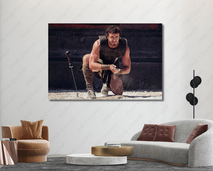 Gladiator II Cinematic Canvas Artwork