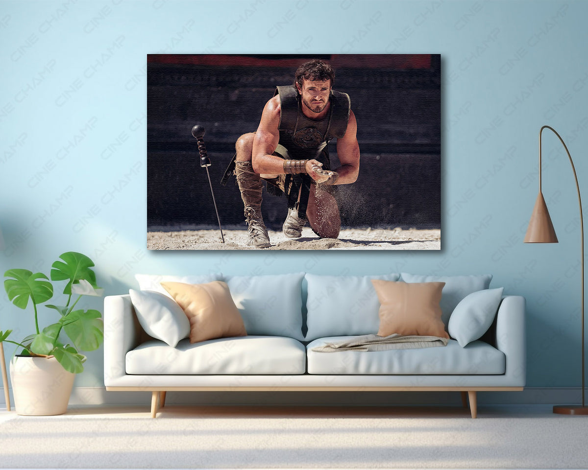 Gladiator II Lucius Canvas Print