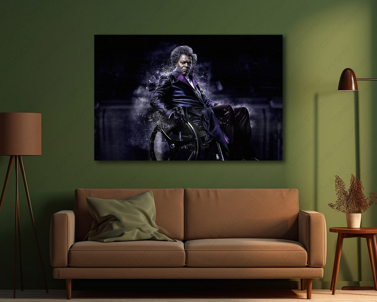 Glass canvas for modern living room