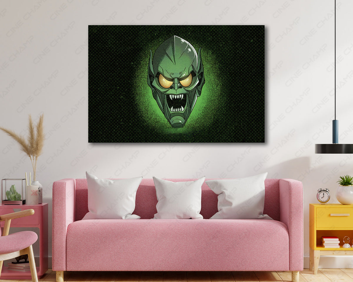 Goblin Supervillain Canvas Print