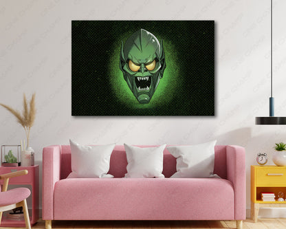 Goblin Supervillain Canvas Print