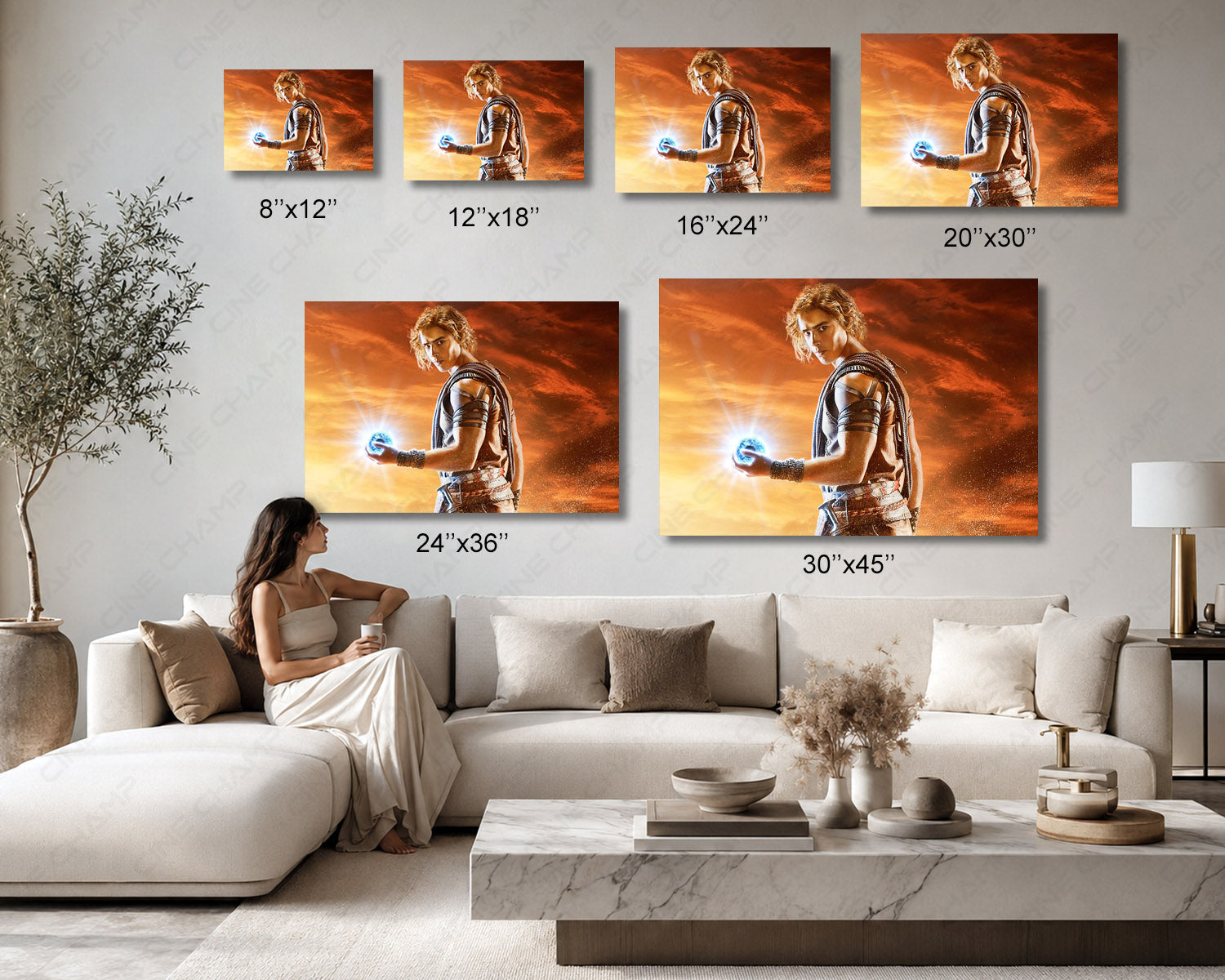 Gods of Egypt Canvas Print Available in Multiple Sizes