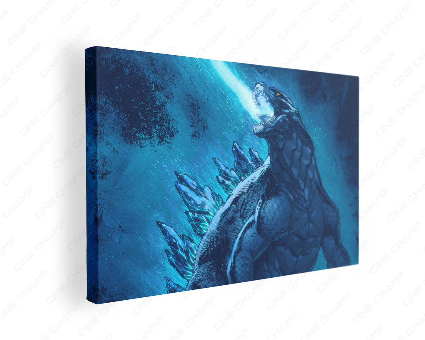 Godzilla King of the Monsters Canvas Print Monster Movie Wall Art