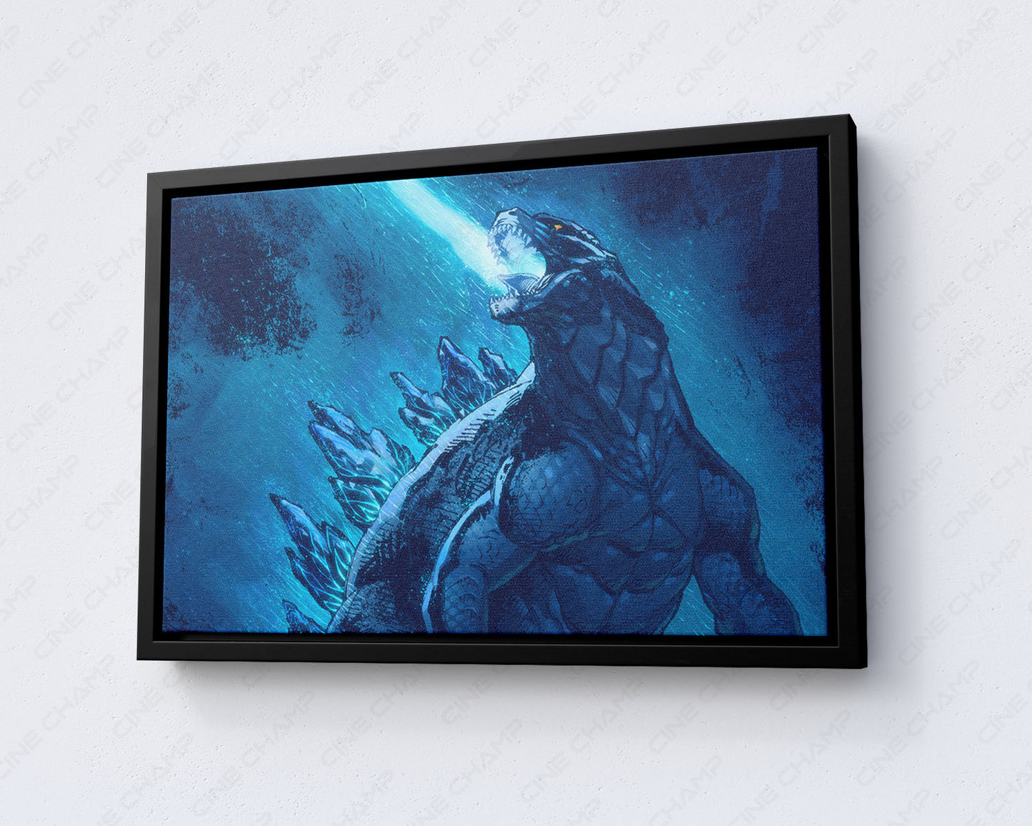 Godzilla King of the Monsters Canvas Print Monster Movie Wall Art