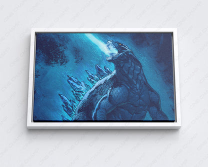 Godzilla King of the Monsters Canvas Print Monster Movie Wall Art