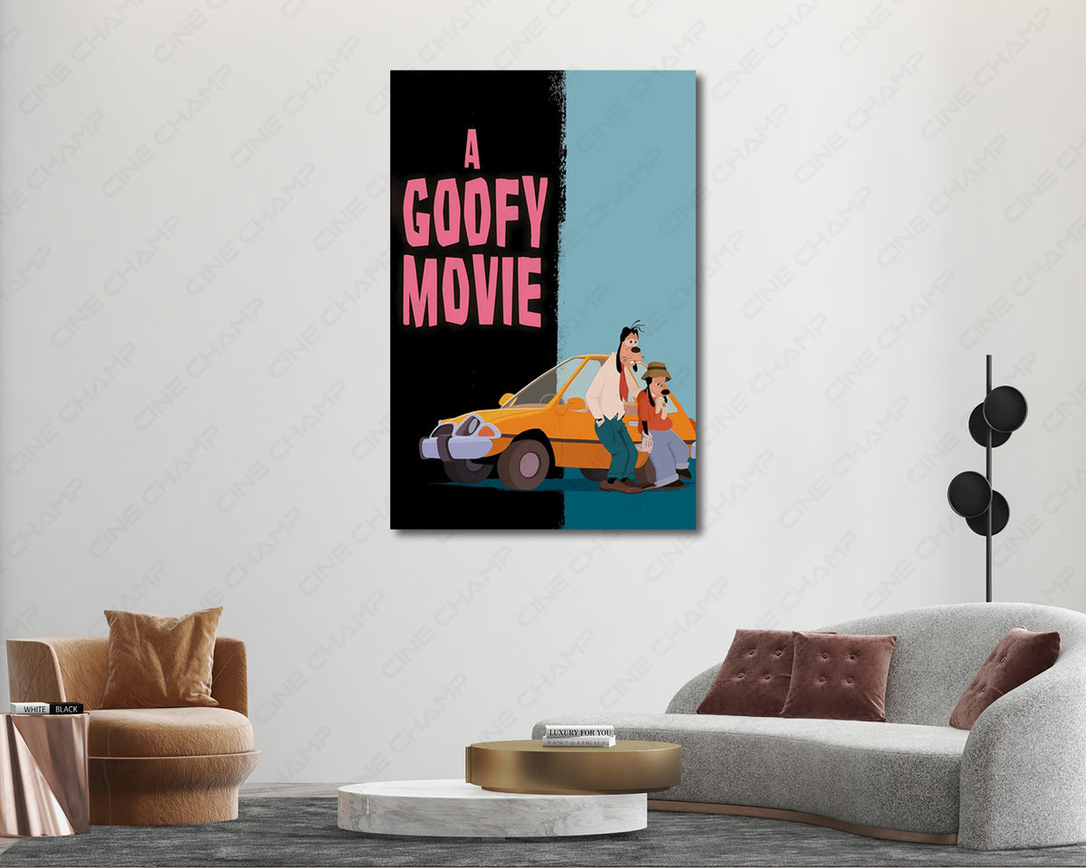 Goofy Movie Car Road Trip Artwork