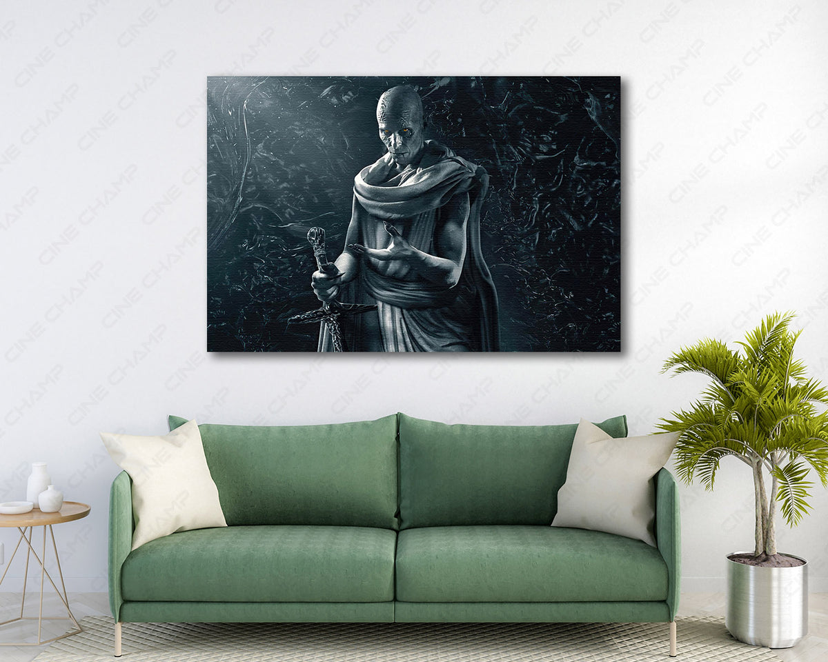 Gorr Marvel villain canvas print
