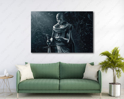 Gorr Marvel villain canvas print