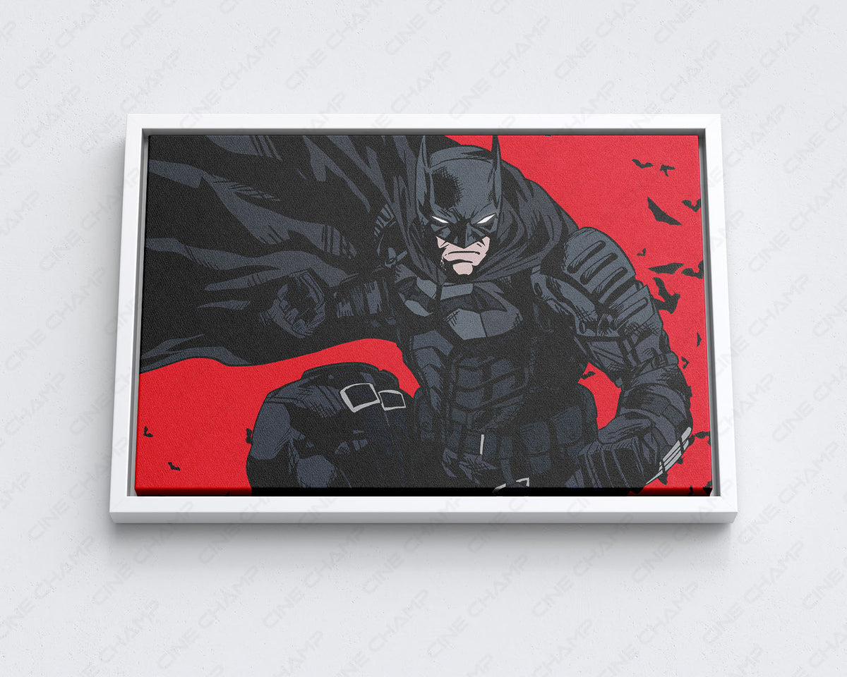 Gotham Batman Illustrated Wall Art