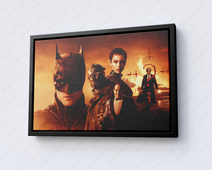 Gotham City Dark Knight Canvas Artwork