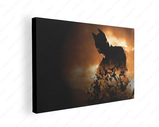 Gotham Dark Knight Movie Canvas Decor
